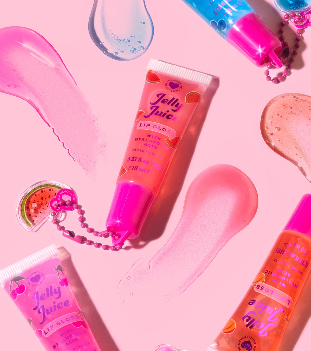 I Heart Revolution - Lucidalabbra Jelly Juice - Peach