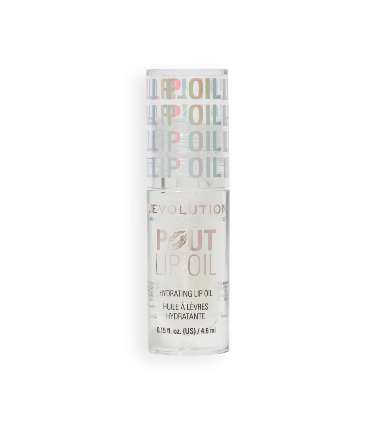 Makeup Revolution - Olio per labbra Pout Lip - Holographic Shimmer