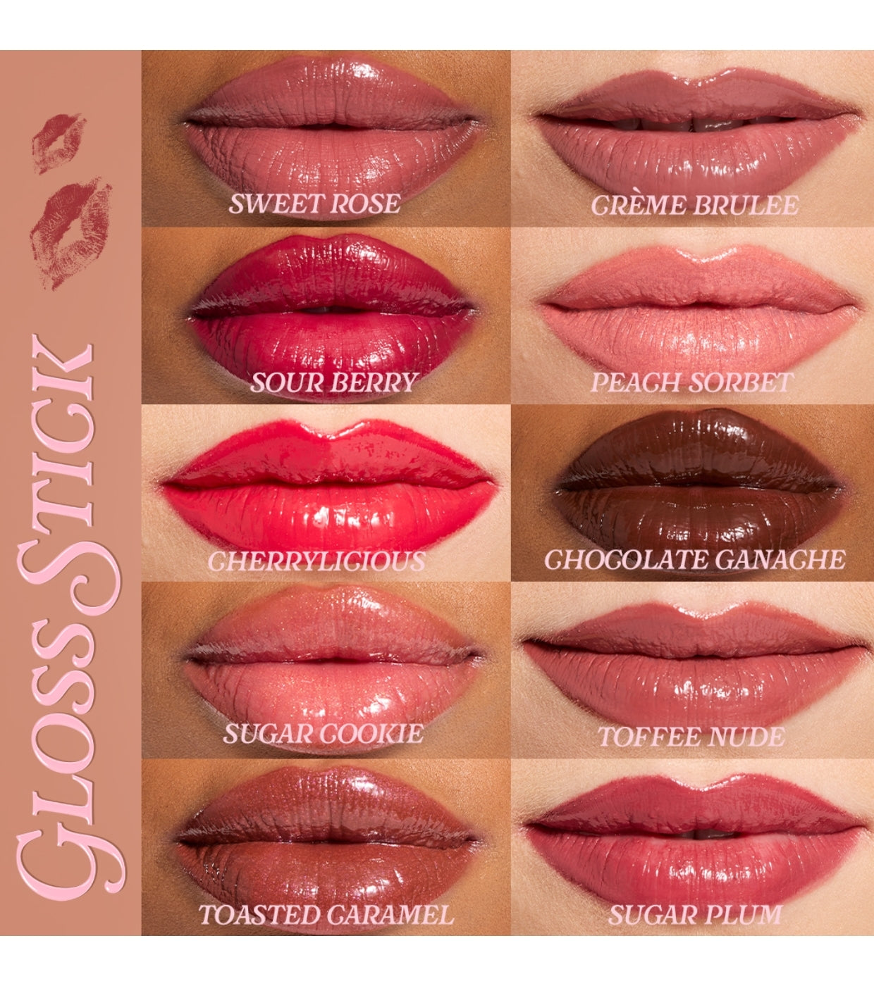 Makeup Revolution - Rossetto Pout Lip Gloss Stick - Toffee Nude