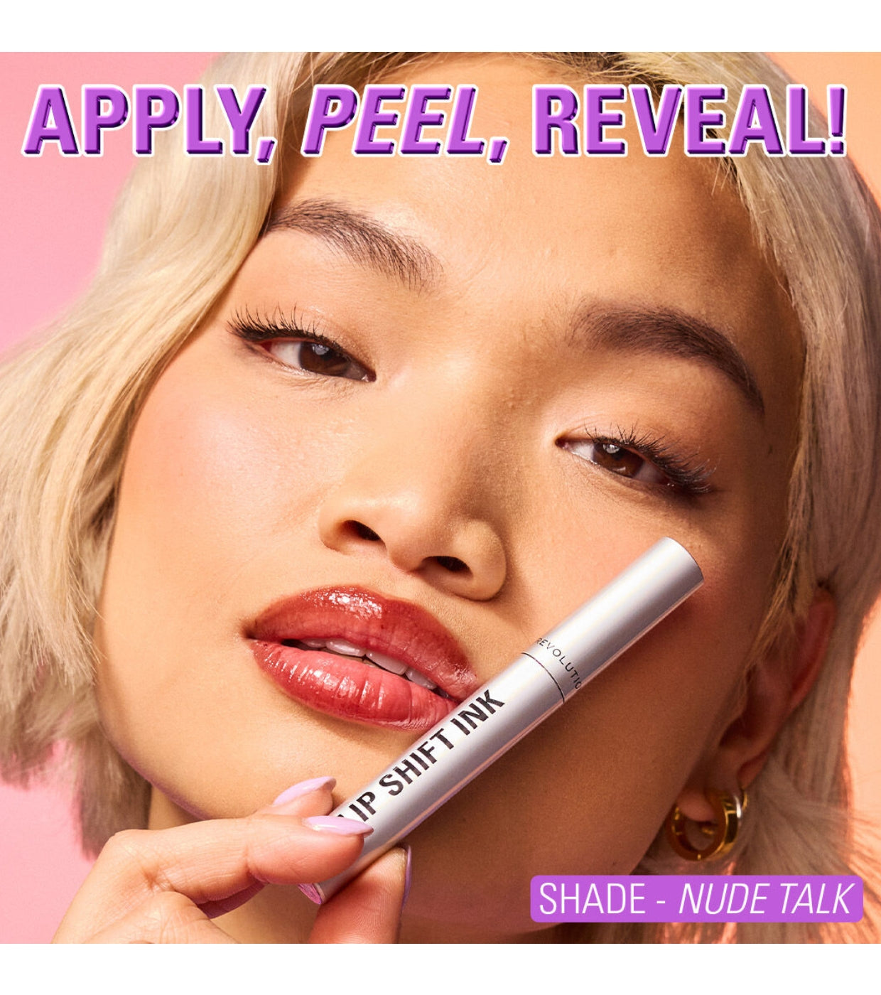 Makeup Revolution - Matita labbra Lip Shift Ink Peel Off - Hunny Kiss