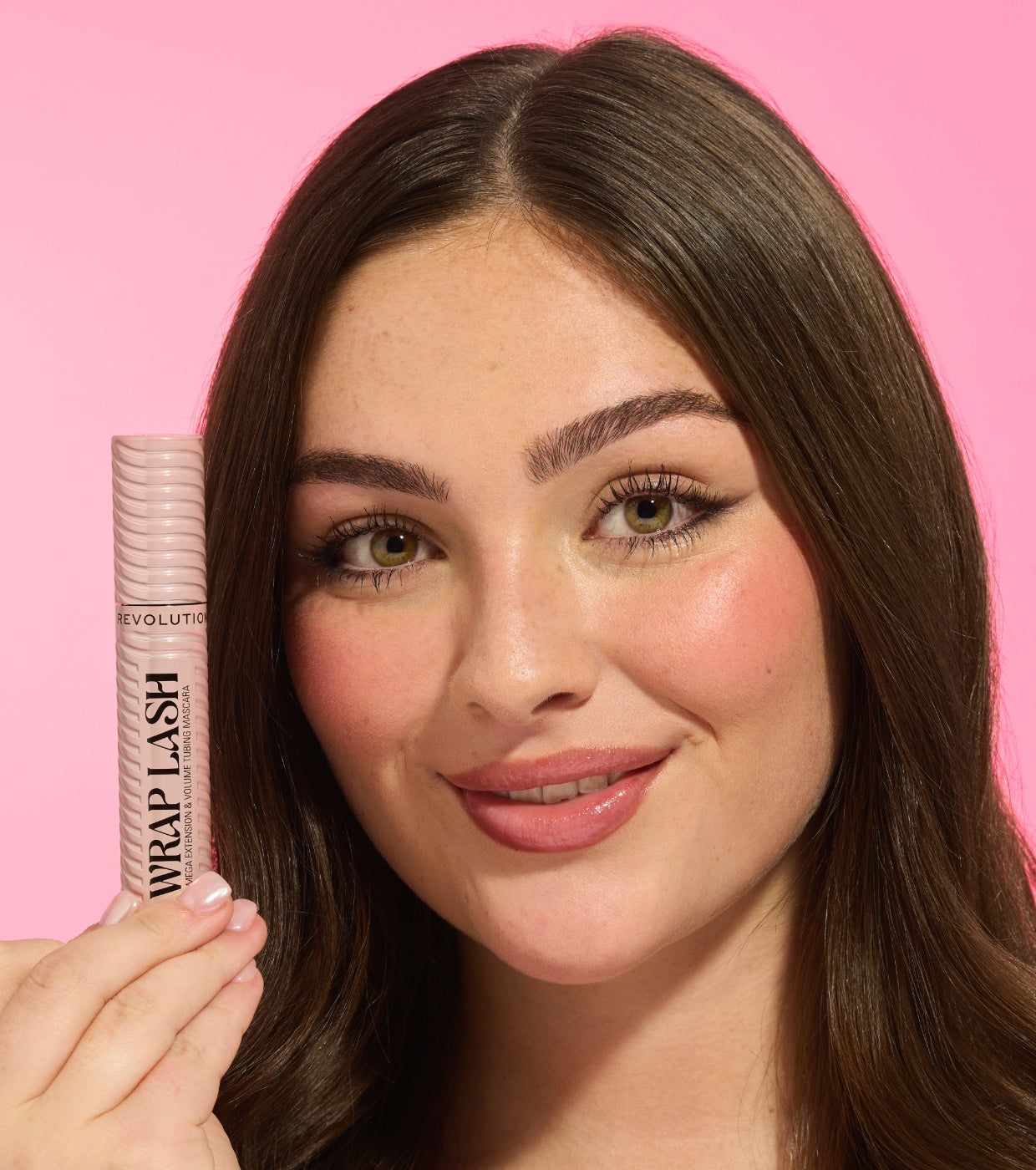 Makeup Revolution - Máscara de pestañas Wrap Lash - Black