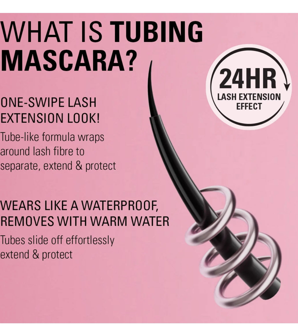 Makeup Revolution - Mascara Wrap Lash - Burgundy