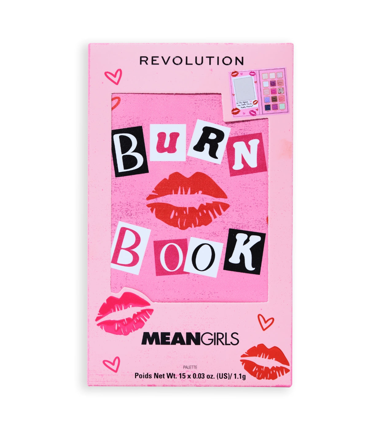 Revolution - *Mean Girls* - Paleta de sombras Burn Book