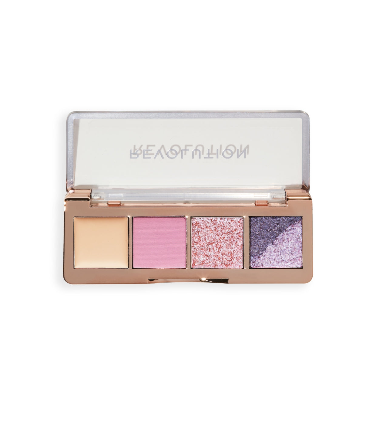 Makeup Revolution - Mini palette di ombretti - The Enchanted Icon Edit Soft Pink Nudes