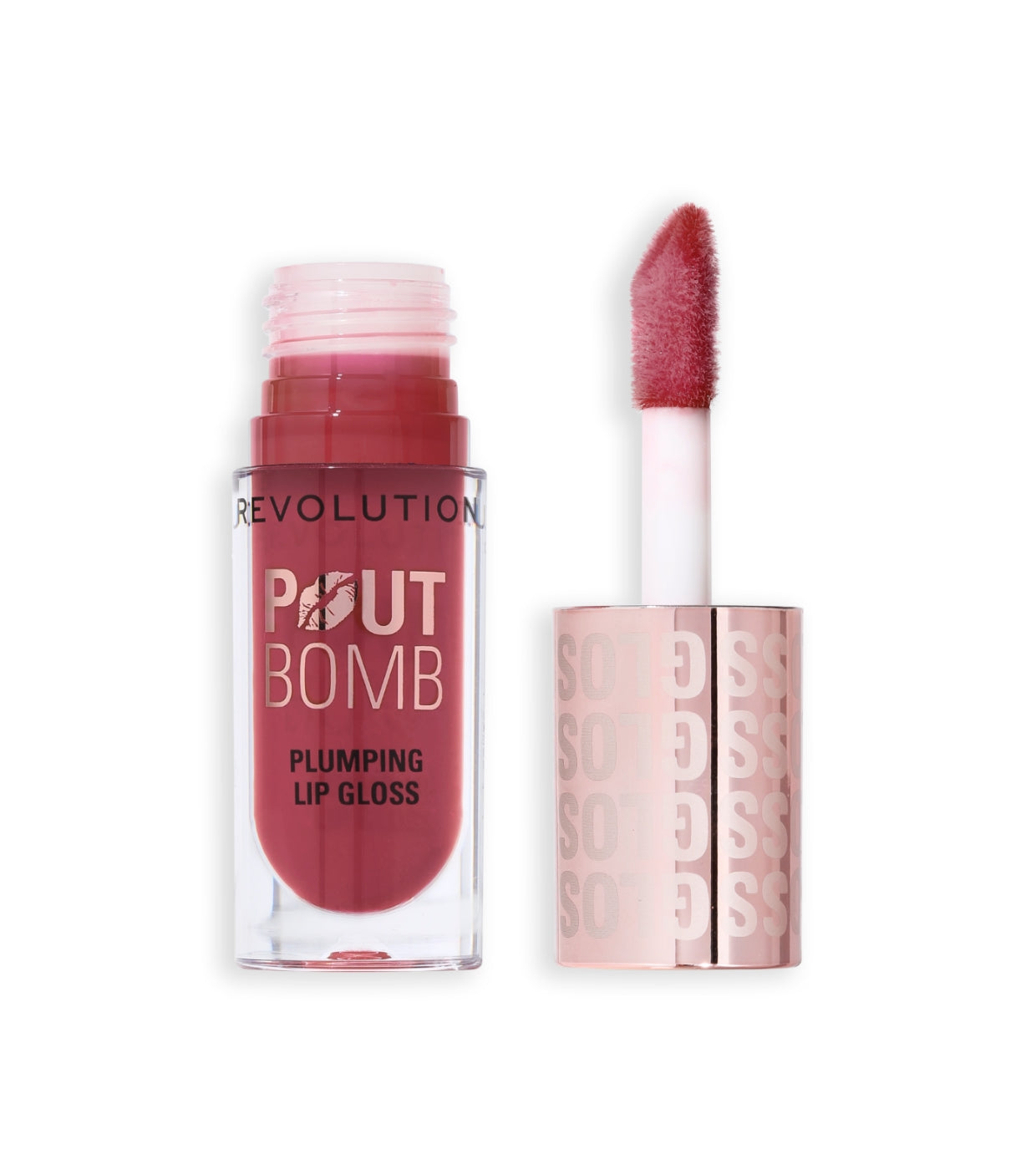 Revolution - Lucidalabbra volumizzante Pout Bomb - Mauve Pink