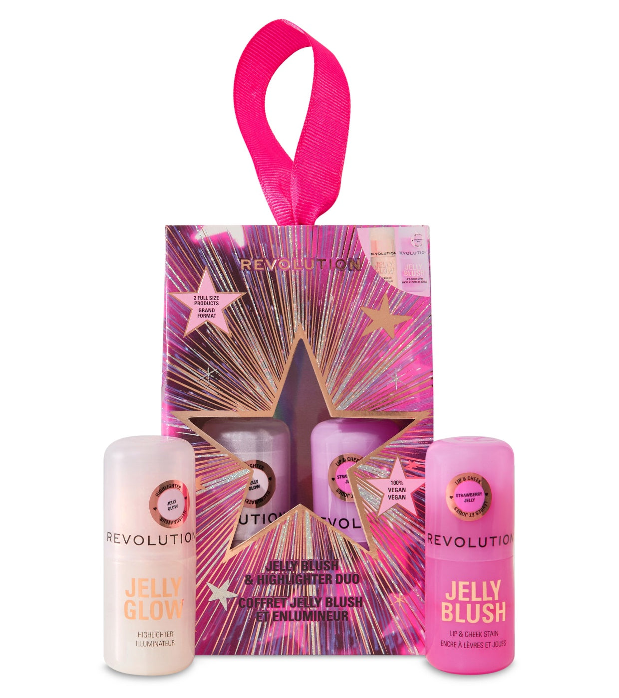 Revolution - Set regalo di fard e illuminante jelly