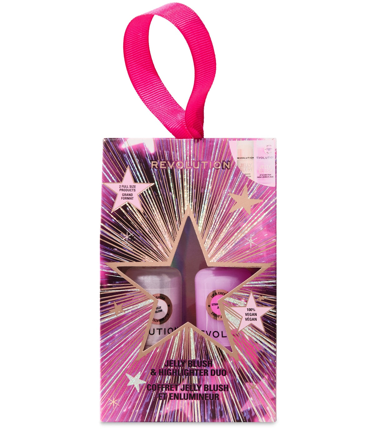 Revolution - Set regalo di fard e illuminante jelly
