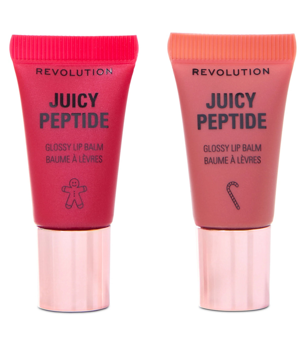 Revolution - Mini set regalo di balsamo per le labbra Juicy Peptide