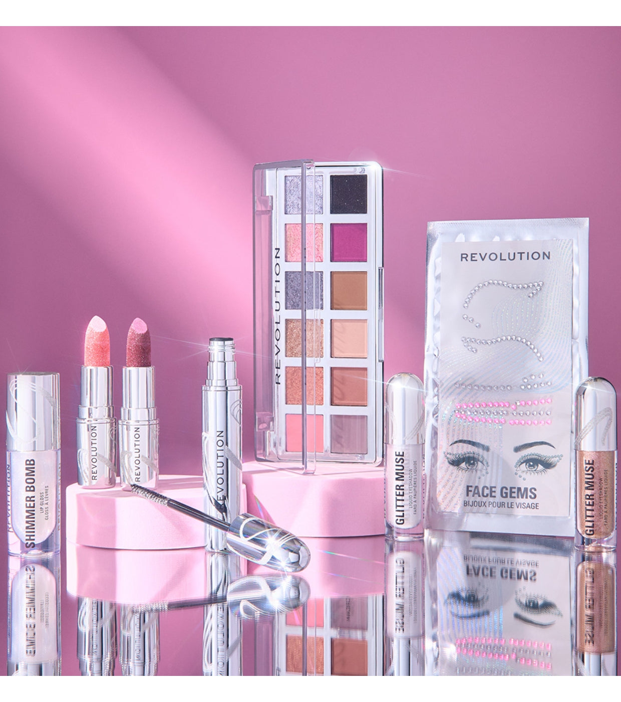 Revolution - *Metallic Muse* - Gioielli adesivi per il viso