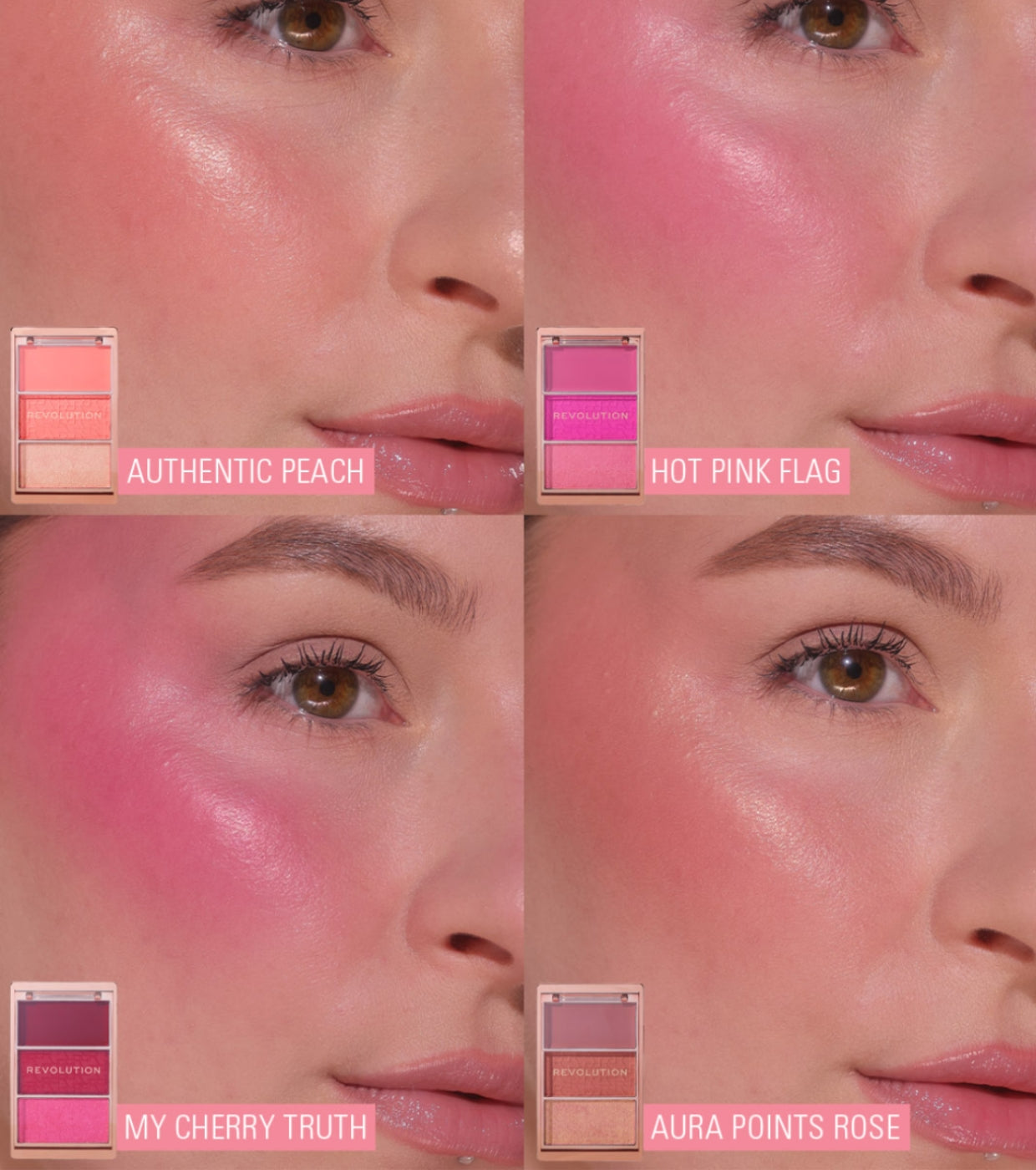 Revolution - Palette di blush Icon Blush - My Cherry Truth