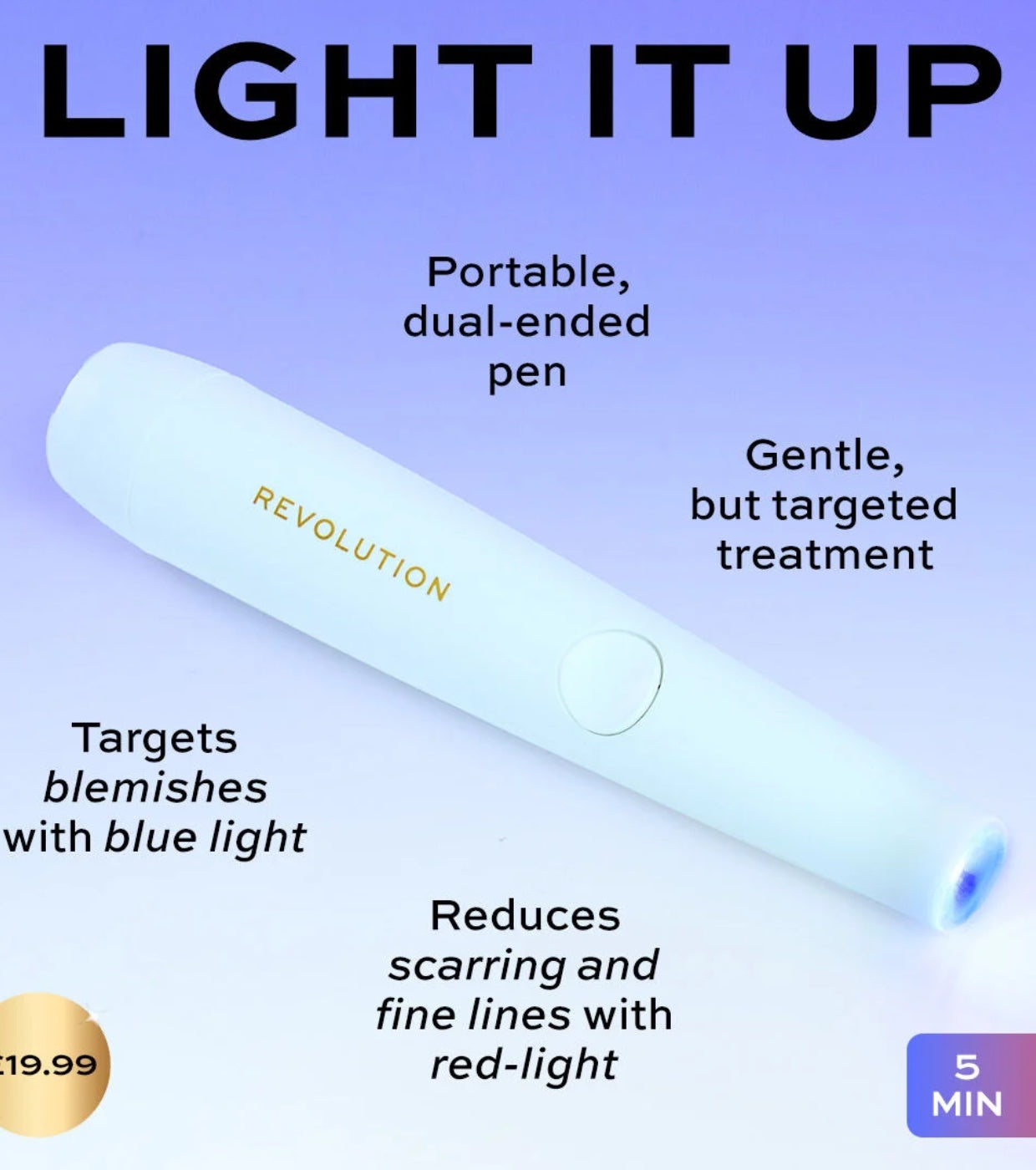 Revolution Pro - Dispositivo per fototerapia a LED Pro Miracle