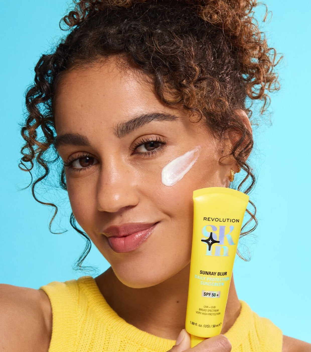 Revolution Skin - Protezione solare opacizzante Sunray Blur SPF50