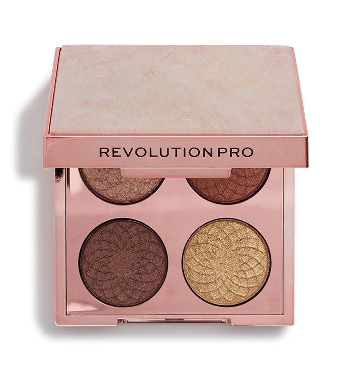 Revolution Pro - *Eternal Rose* - Palette di ombretti Eye Quad - Desert Rose