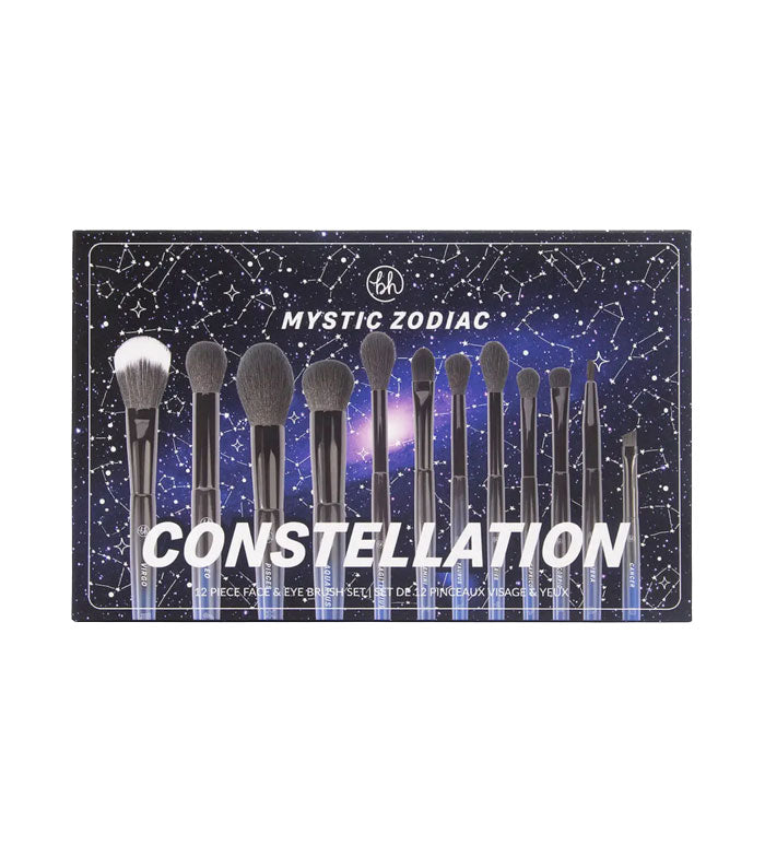 BH Cosmetics - *Mystic Zodiac* - Set di 12 pennelli viso e occhi Constellation