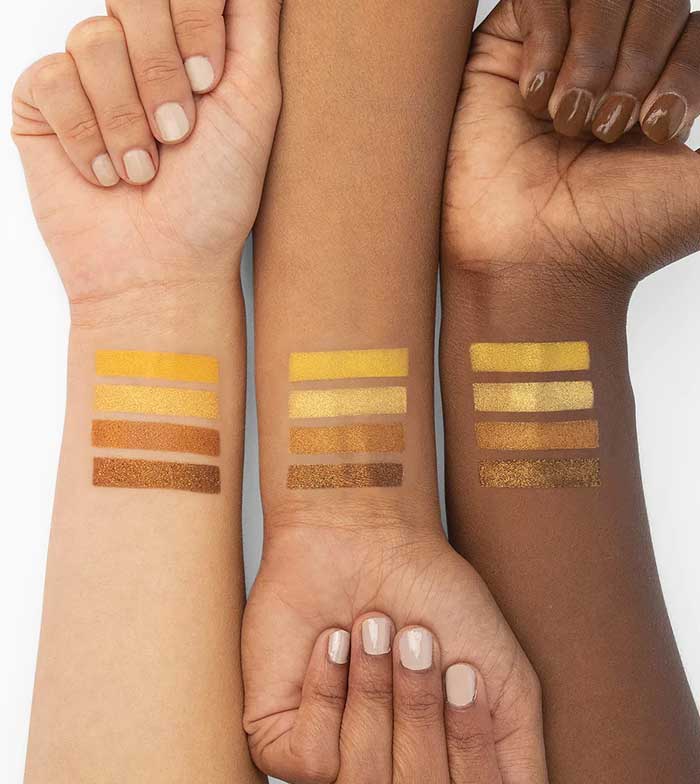 BH Cosmetics - *Doja Cat* - Mini Eyeshadow Palette Elements - Gold