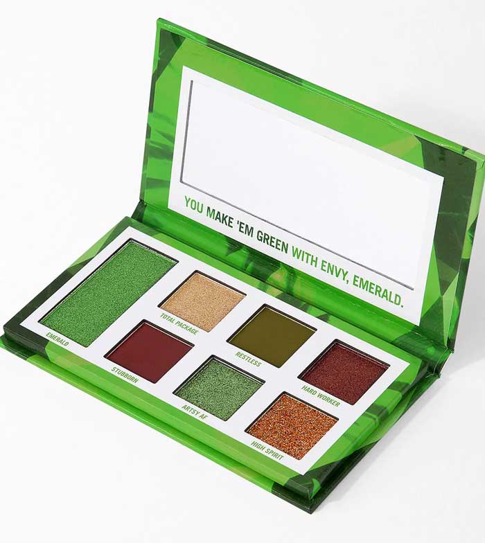 BH Cosmetics - Palette di ombretti Emerald May