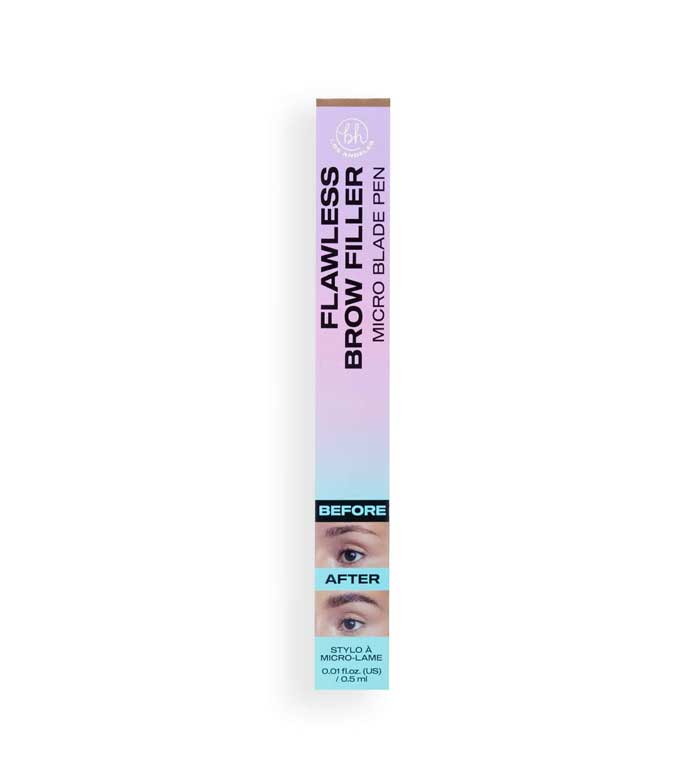 BH Cosmetics - Matita per sopracciglia Flawless Brow Filler Pen - Medium Brown