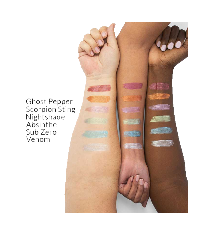 BH Cosmetics - Ombretto liquido Poison Shock - Nightshade