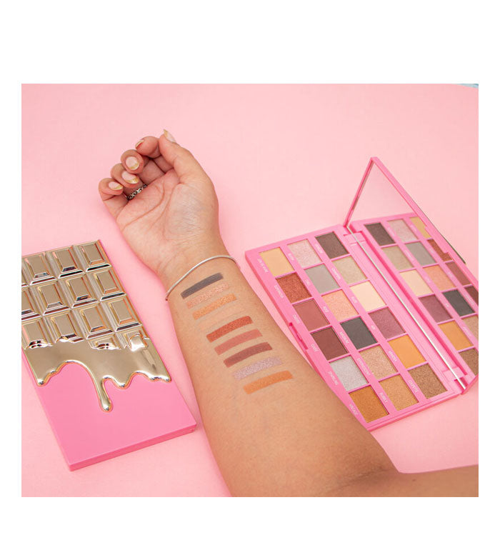 I Heart Revolution - Palette di Ombretti occhi Chocolate - Rosé Fizz