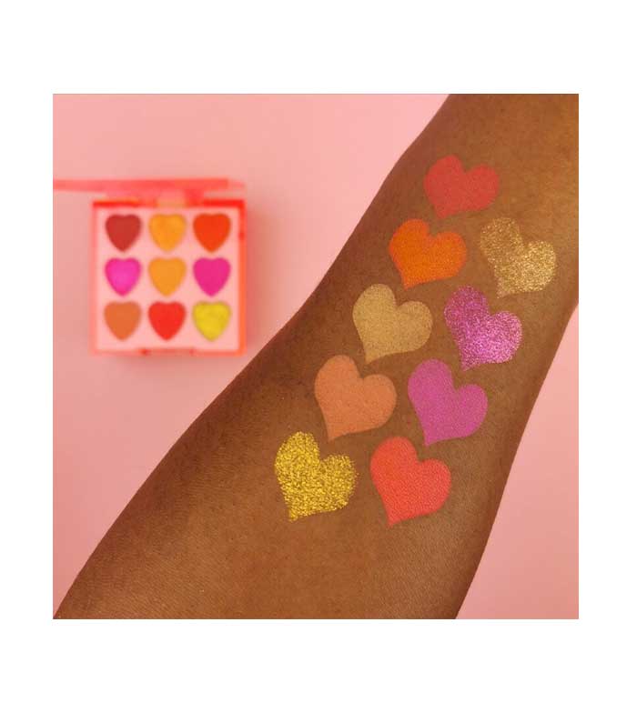I Heart Revolution - Palette di ombretti Heart Breakers - Fiery