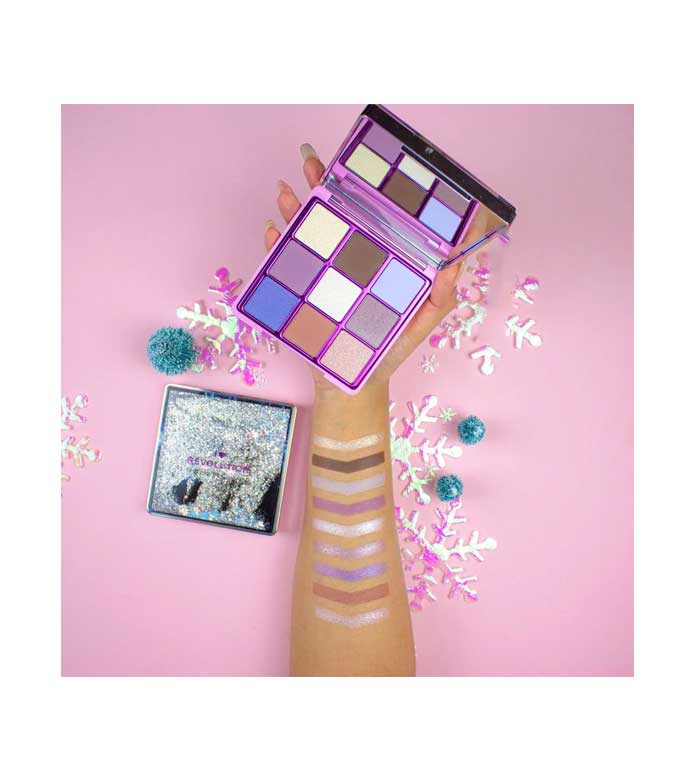 I Heart Revolution - Palette di ombretti Snow Globe - Snowflake