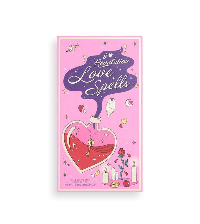 I Heart Revolution - Palette di ombretti Spellbooks - Love Spells