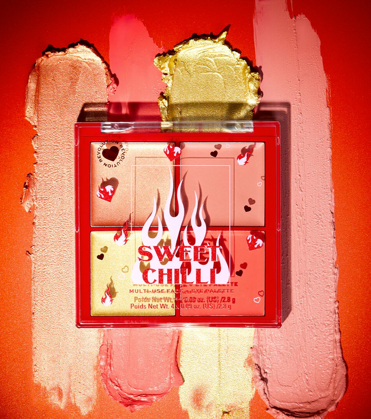 I Heart Revolution - *Sweet Chilli* - Palette multiuso per viso e occhi