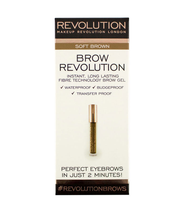 Makeup Revolution - Brow Gel Revolution - Soft Brown