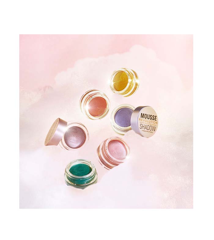 Makeup Revolution - Ombretto in crema mousse - Oro rosa