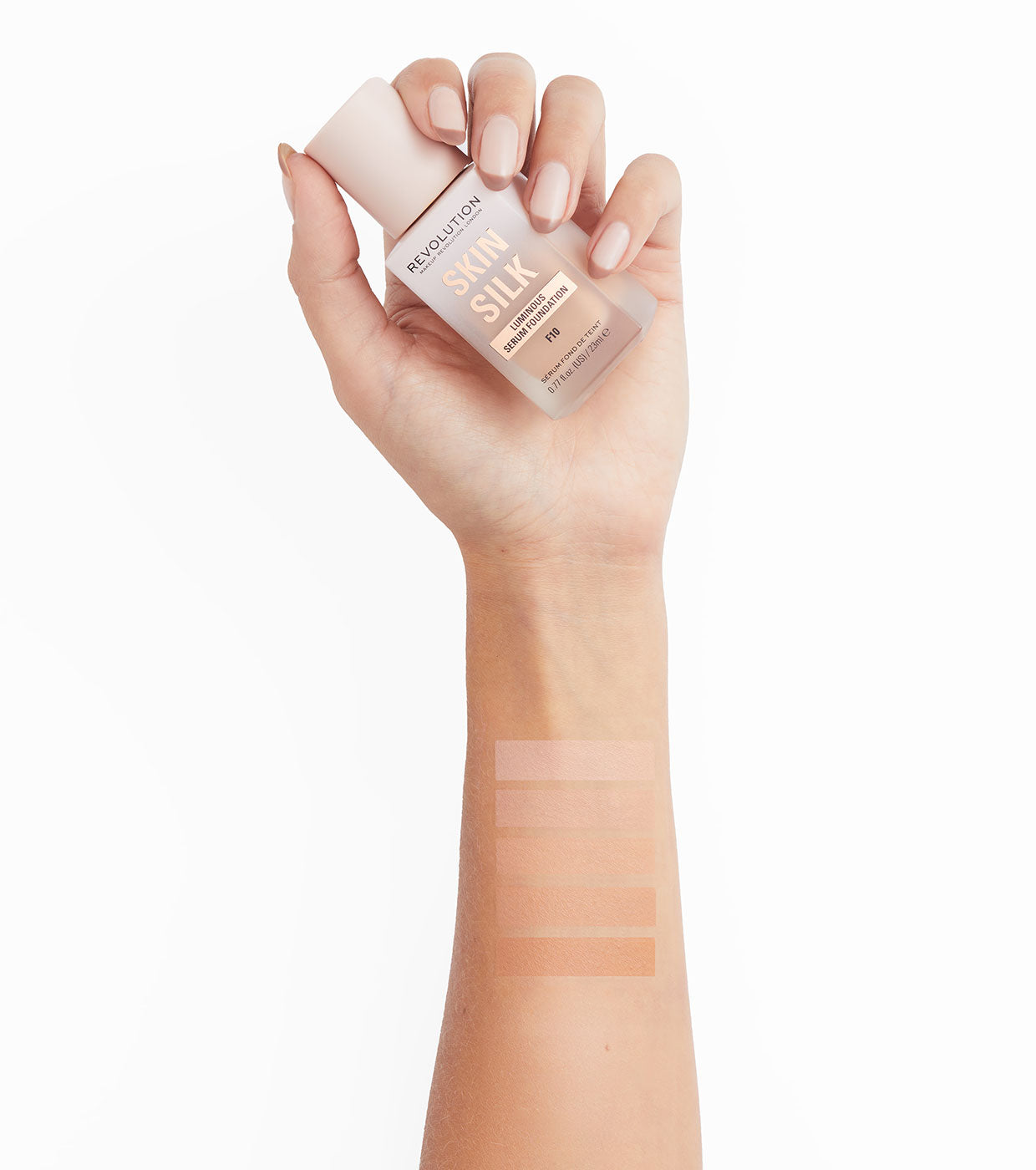 Revolution - Base per il trucco Skin Silk Serum Foundation - F10