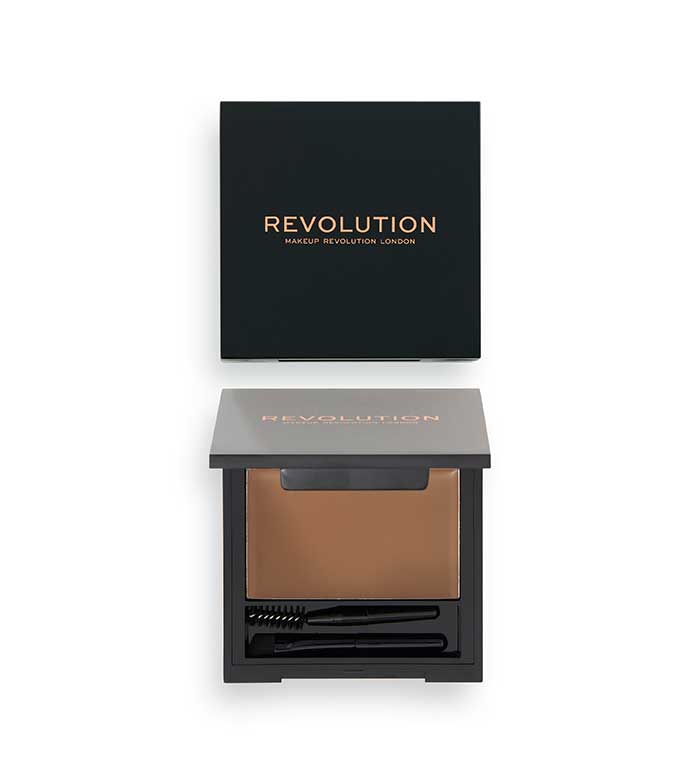 Revolution - Cera per sopracciglia Bullet Brow - Medium Brown