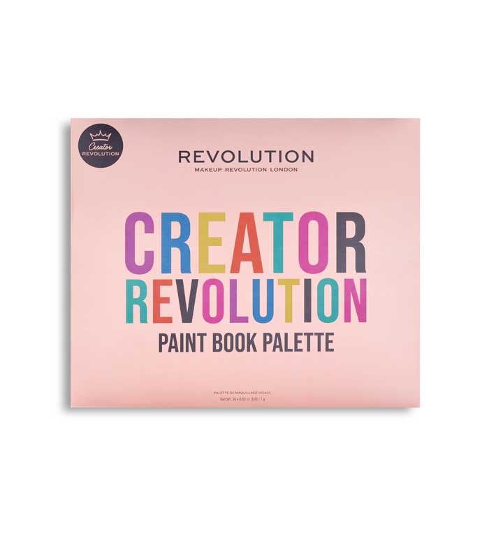 Revolution - *Creator* - Palette di ombretti in crema per viso e corpo Face Paint Book