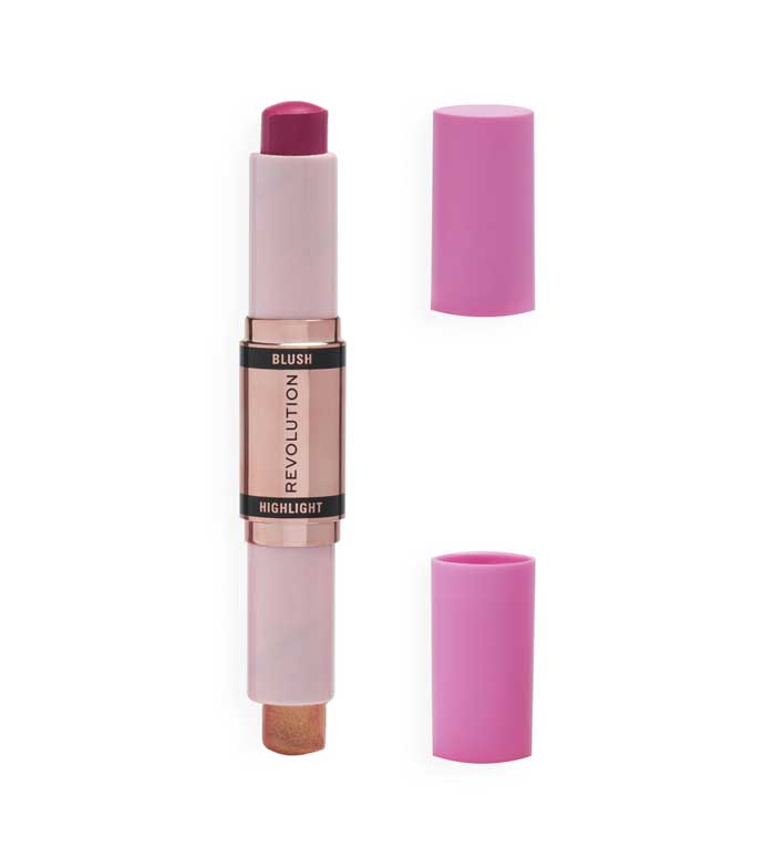 Revolution - Duo fard e illuminante in stick - Highlighter Shine