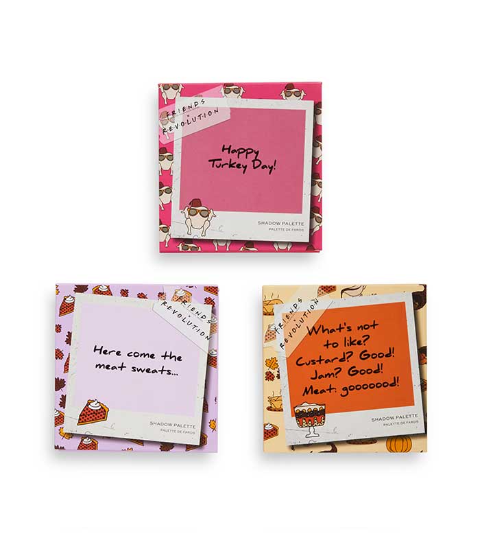 Revolution - *Friends X Revolution* - Set di palette di ombretti The One With All The Thanks Giving’s