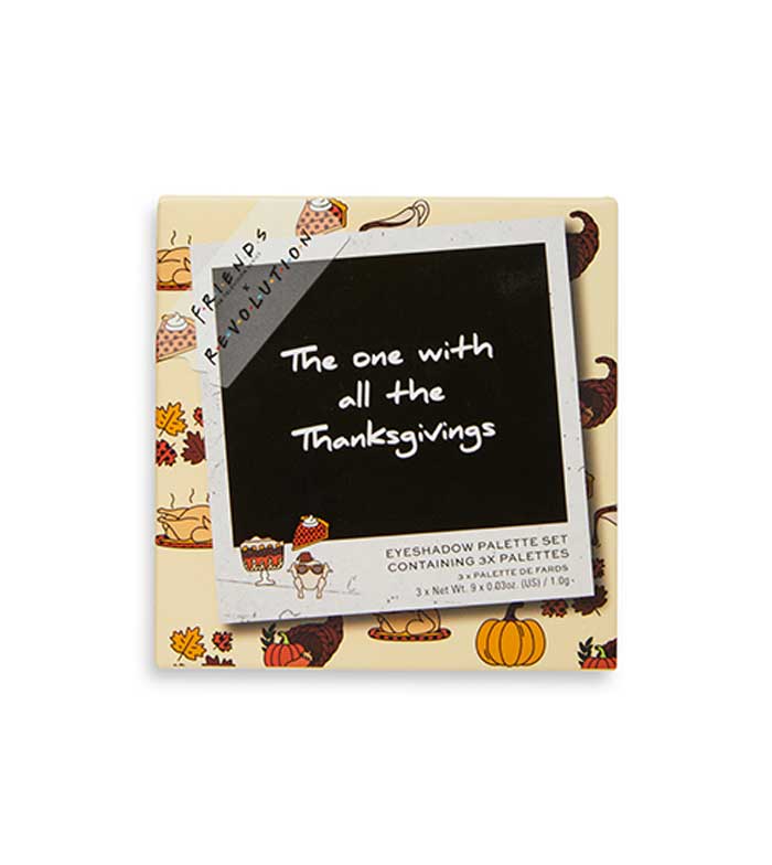 Revolution - *Friends X Revolution* - Set di palette di ombretti The One With All The Thanks Giving’s