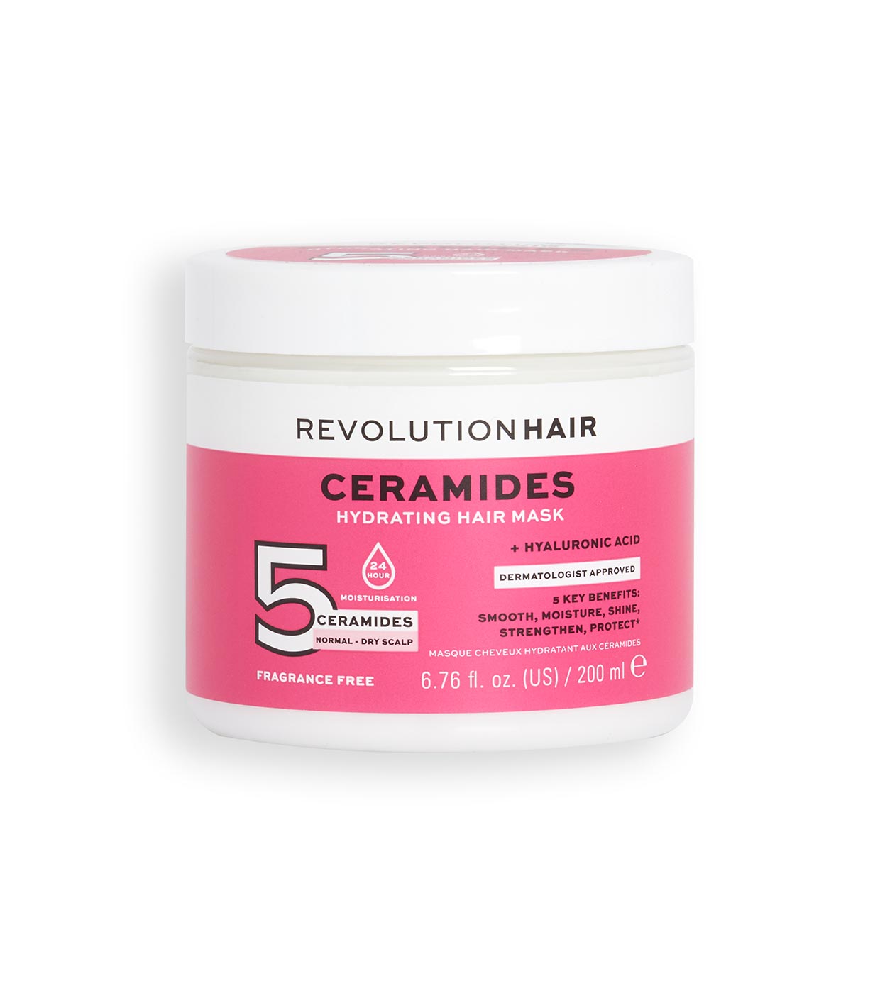 Revolution Haircare - *Ceramides* - Maschera idratante per capelli -  Capelli da normali a secchi