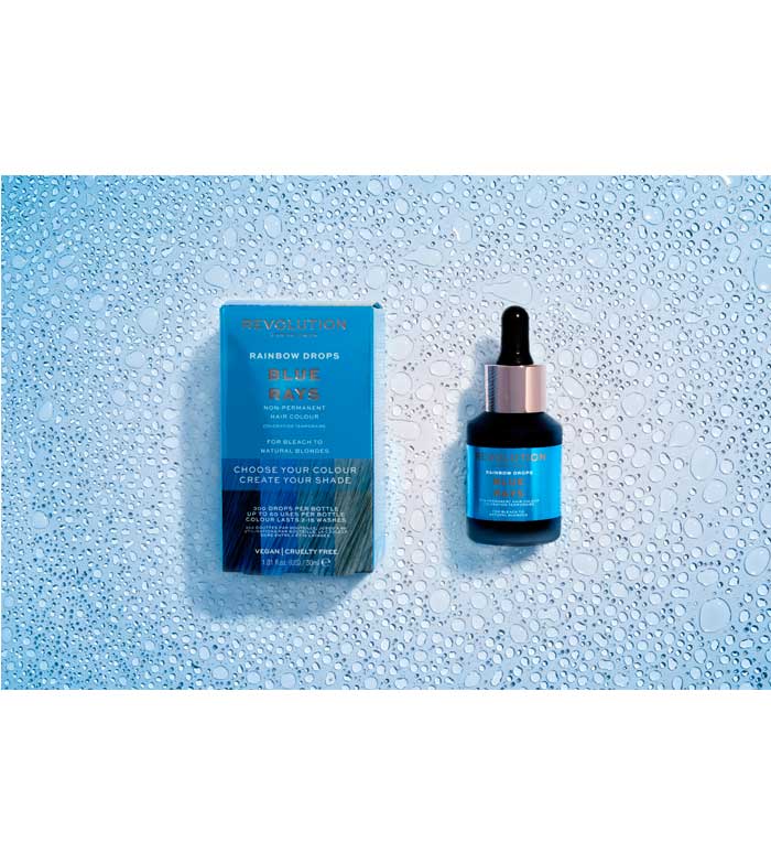 Revolution Haircare - Colorazione temporanea Rainbow Drops - Blue Rays