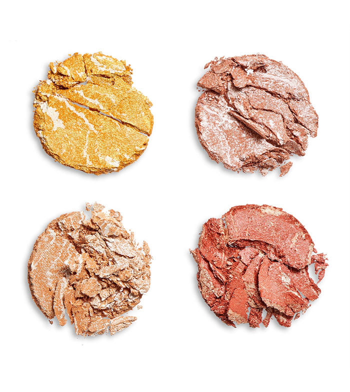 Revolution - Palette di illuminanti e bronzer Cheek Kit - Make it count