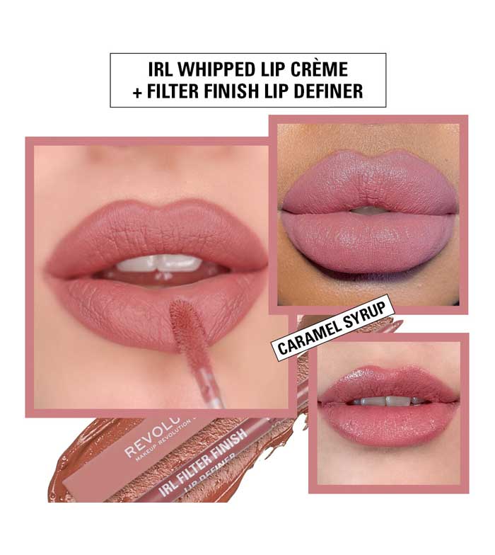 Revolution - Matita labbra IRL Filter Finish Lip Definer - Caramel Syrup