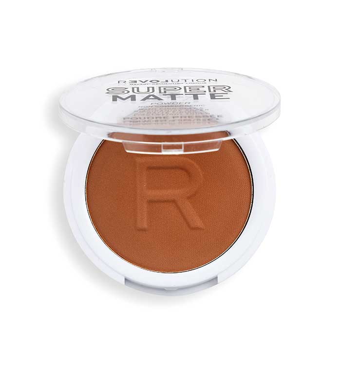 Revolution - Cipria compatta Super Matte - Chestnut