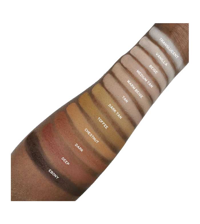 Revolution - Cipria compatta Super Matte - Medium Tan