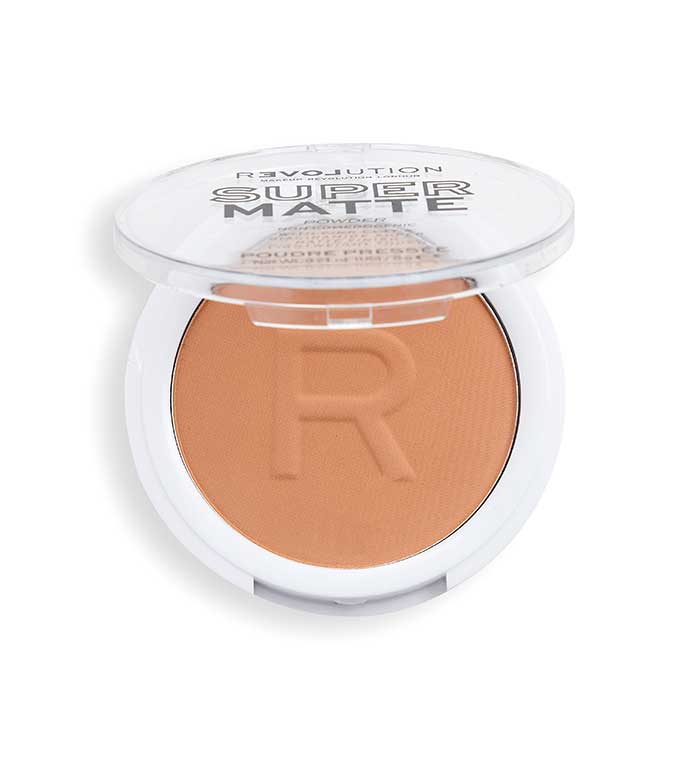 Revolution - Cipria compatta Super Matte - Warm Beige