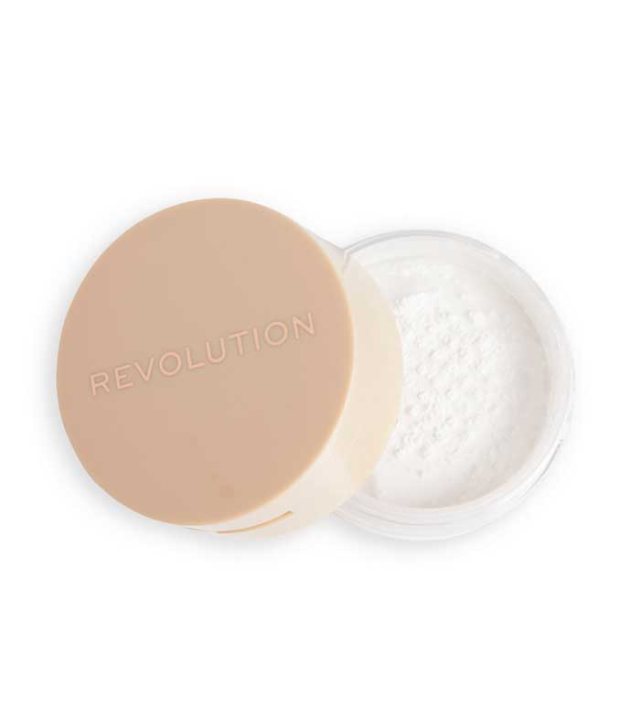 Revolution - Cipria sfusa e compatta traslucida IRL Soft Focus 2 in 1