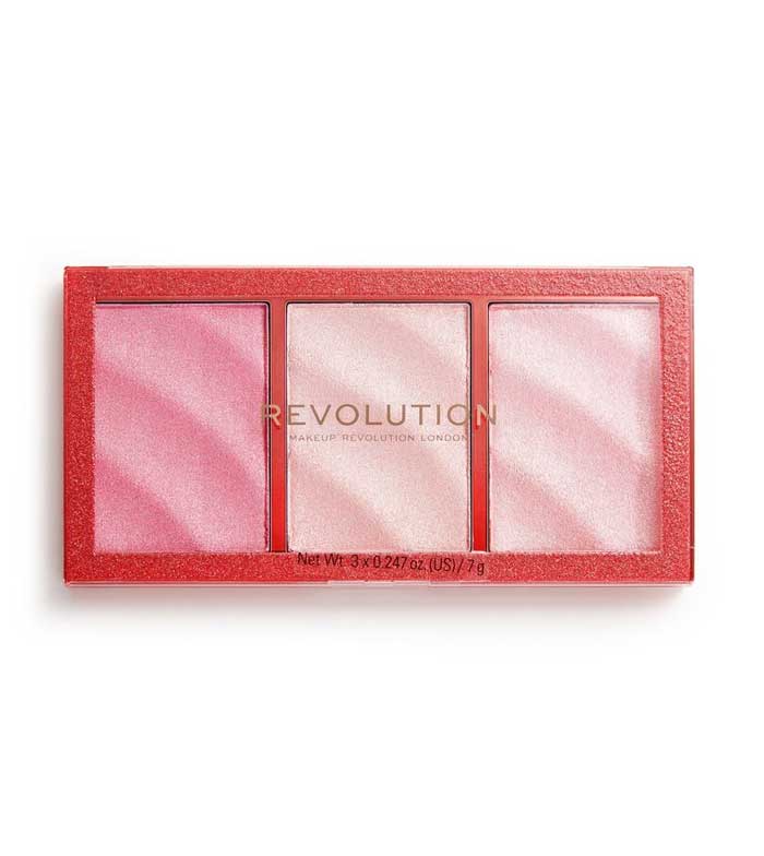 Revolution - *Precious Stone* - Palette di illuminanti - Ruby Crush – Revolution  Beauty Italia