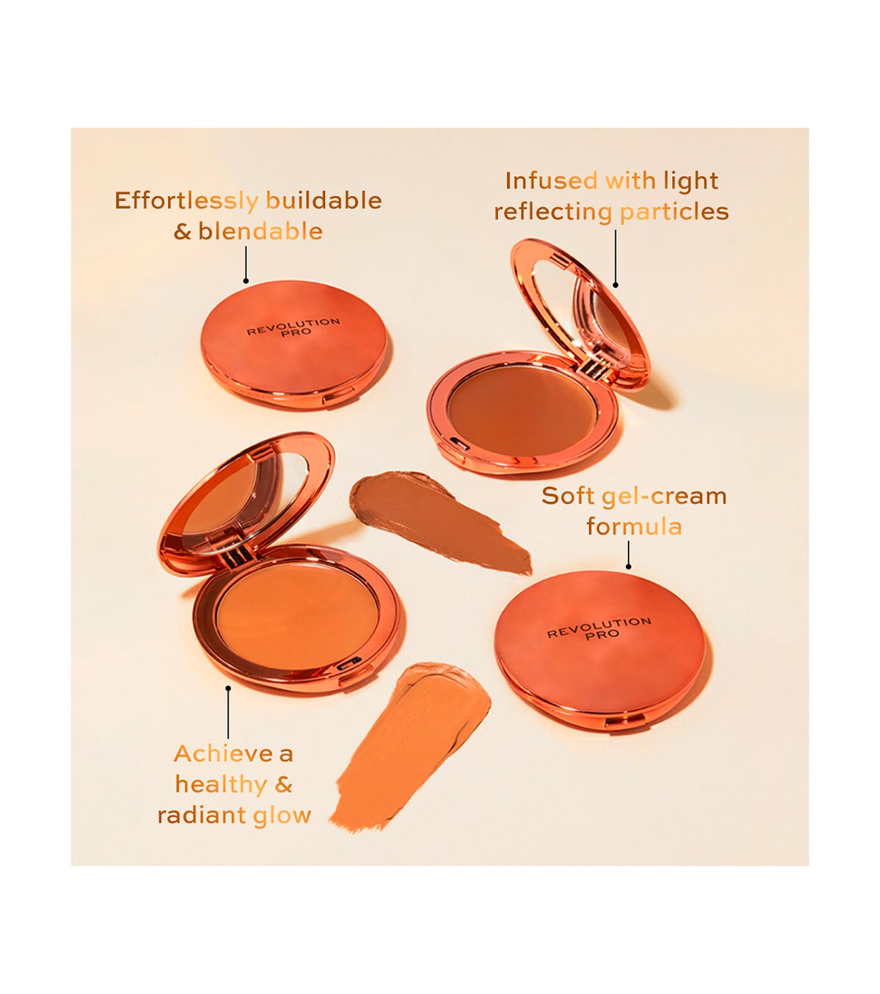 Revolution Pro - Crema abbronzante Glow Edit - Bronze