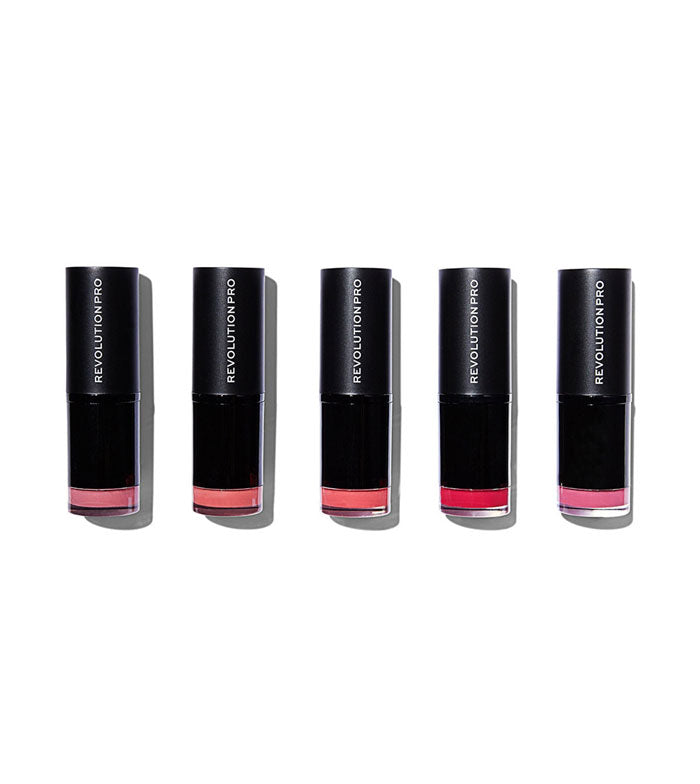 Revolution Pro - Collezione di 5 Rossetti - Pinks