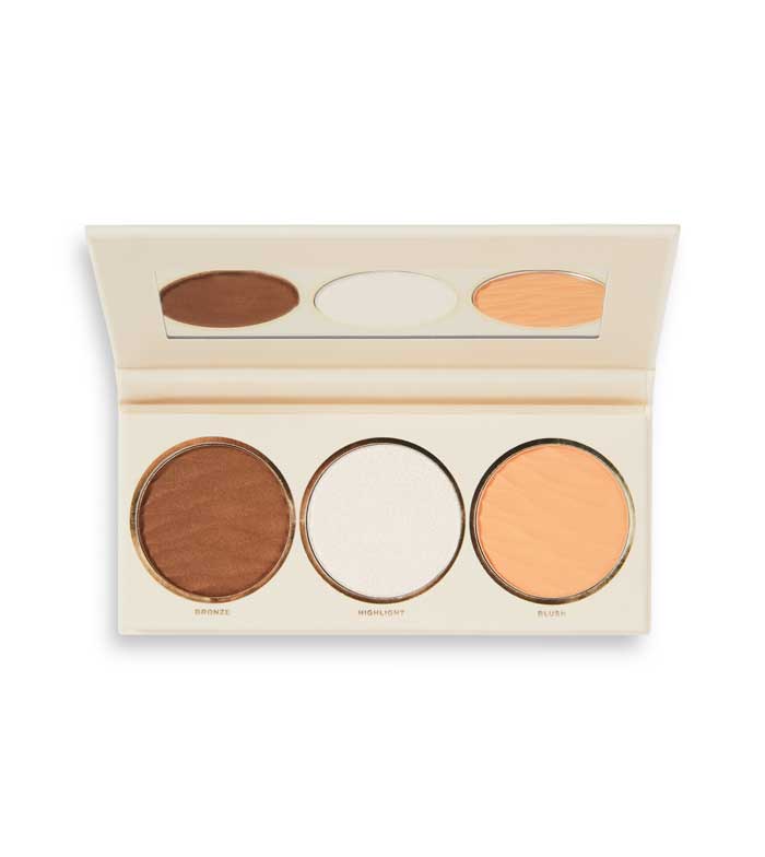 Revolution Pro - *Glam Mood* - Palette per il viso - Light