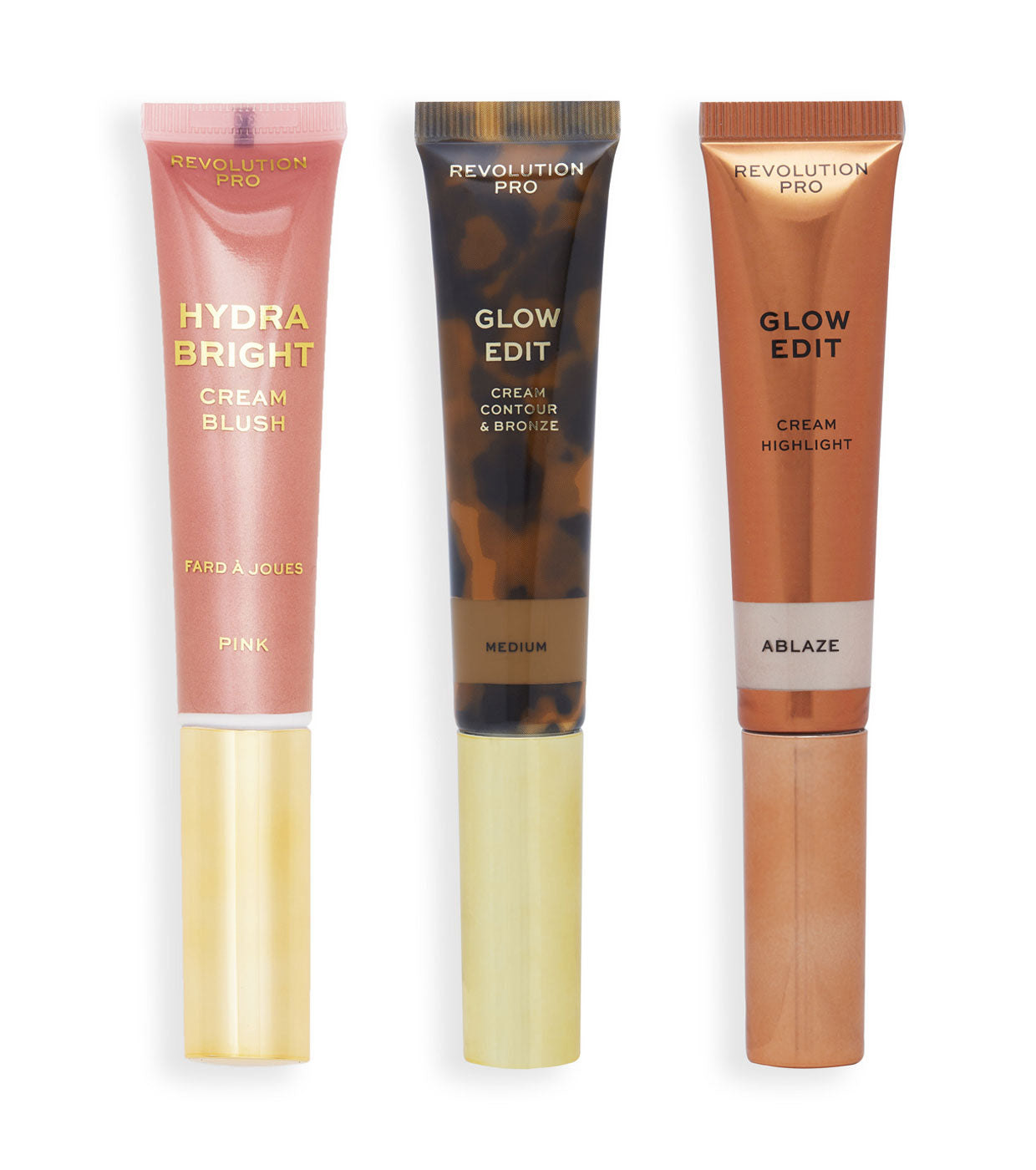 Revolution Pro - *Glow Edit* - Imposta Cream Wand Trio - Medium