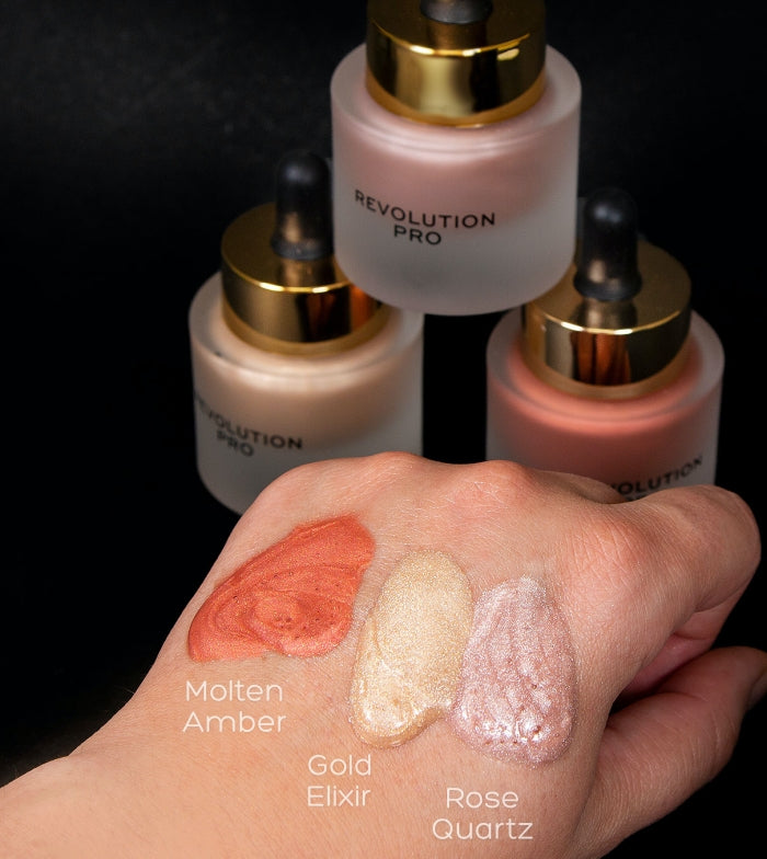 Revolution Pro - Liquid Highlighter Highlighting Potion - Rose Quartz
