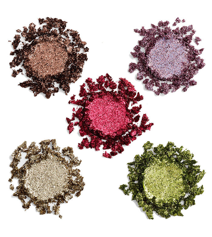 Revolution Pro - Pack di 5 ombretti occhi Glitter in cialda magnetica - Stop Look and Glisten